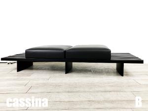 【期間限定値下げ】B)cassina /カッシーナ　514 REFOLO / レフォロ ソファ　CHARLOTTE PERRIAND / シャルロット・ペリアン　ベンチシート