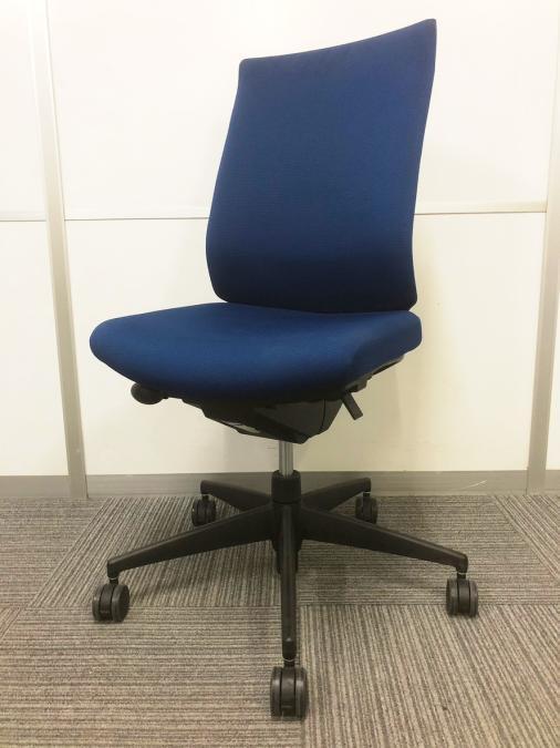中古】ウィザード3 樹脂 コクヨ/KOKUYO 肘無ハイバックチェア 473870 