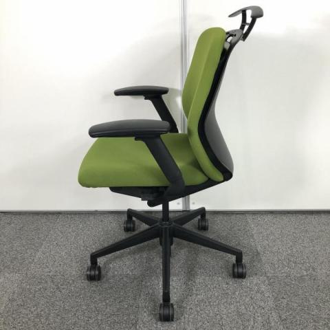 中古】クレネ KRA-00C ウチダ/UCHIDA 肘付ミドルバックチェア 474091 - 中古オフィス家具ならオフィスバスターズ