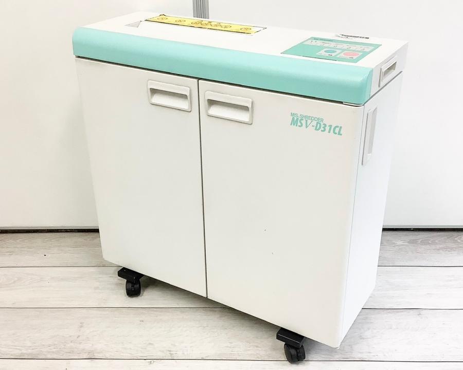 【コンパクトモデル】業務用シュレッダー1台入荷！
■明光商会/MSV-D31CL
                        MSVシリーズ
                                    中古
            