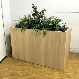 プランターボックス　植栽　オフィスにグリーンを取り入れて華やかな空間を創出