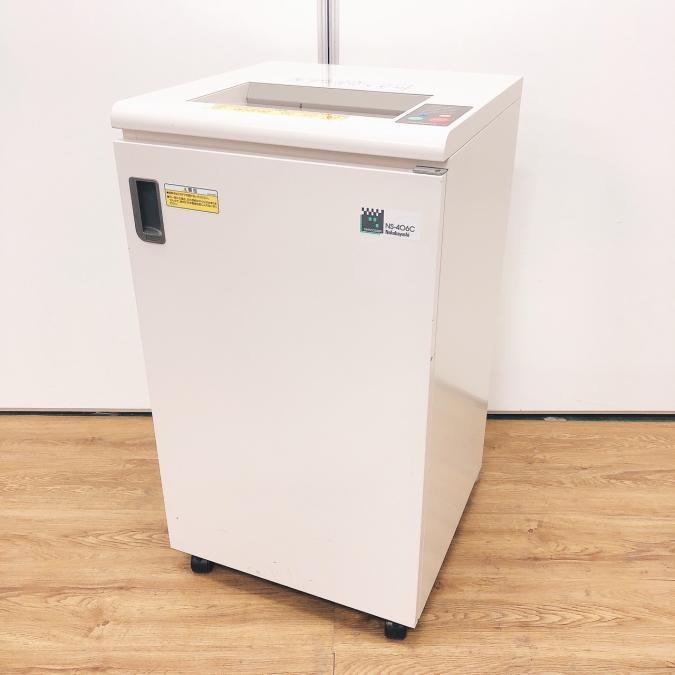 【在庫入替セール品】　ナカバヤシ　nakabayashi　シュレッダー　NS-406C　A3裁断可能　クロスカット
                        NS シリーズ
                                    中古
            