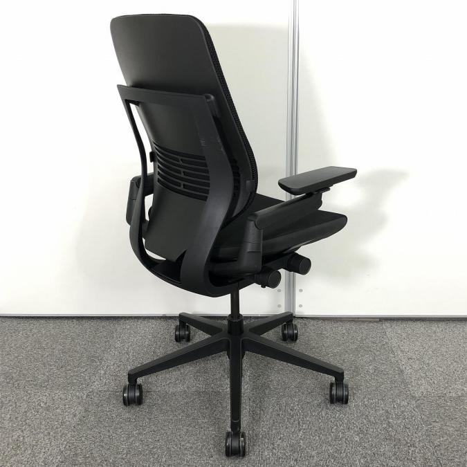 中古】ジェスチャー Steelcase/スチールケース 肘付ハイバック