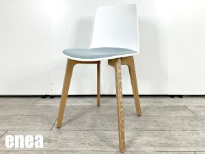 ENEA / エネア　Lottus Wood chair /ロッタス ウッドチェア 　ホワイトＸグレー　リーヴォーレ・アルター・モリーナ