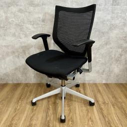 【背面メッシュのシンプルなチェア！】メーカー品　オカムラ　Okamura　バロン　Baron　格安　高品質　チェア　office chair　desk chair　reasonable　オフィスチェア　ワークチェア　椅子　事務椅子　仕事　PC　姿勢　リクライニング　福岡　熊本　佐賀　長崎　大分　宮崎　九州