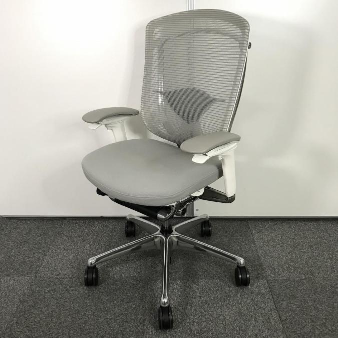 【機能性・座り心地・デザイン、すべてを兼ね備えた最高級チェア！】 ■オカムラ　コンテッサセコンダ（Contessa seconda）　ハイバック肘付き　可動肘　■背面メッシュ　ランバーサポート　■ライトグレー【世界クラスの強度と進化した座り心地をあなたに！】【弊社使用欄：A00973984】
                        コンテッサ セコンダ
                                    中古
            