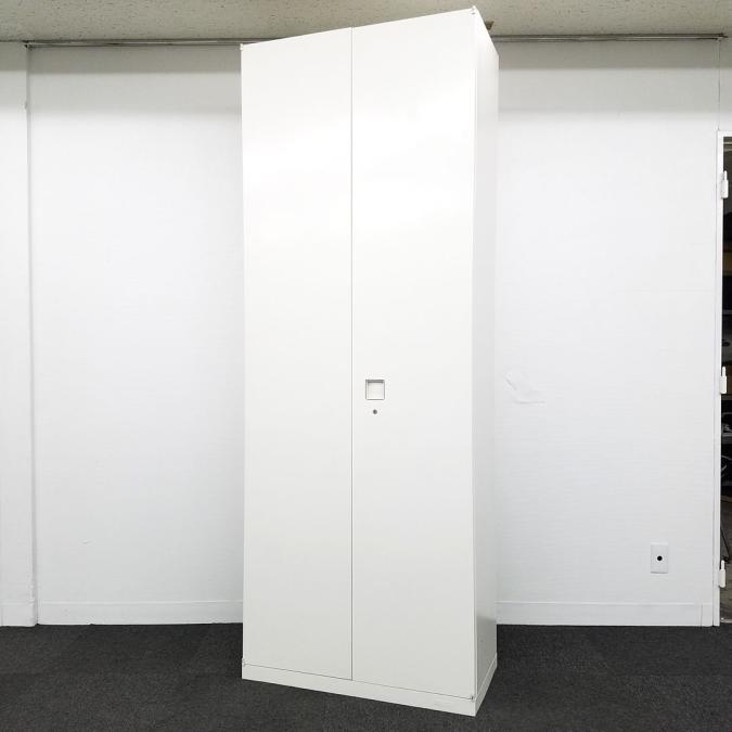 【大量収納可能！オフィスの書類整理ならこれ１本！】◆オカムラ/レクトライン/ホワイト　◆ハイキャビネット/シリンダー錠
                        レクトライン
                                    中古
            