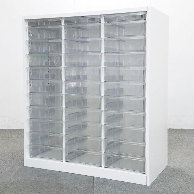 【1台限定】イトーキ製のクリスタルトレーキャビネットが入荷です！中古　オフィス　クリスタルトレイ　キャビネット　棚　書庫　W900　天板無し
                        シンライン
                                    中古
            