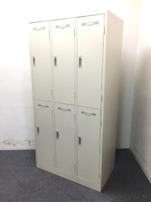 【1台限定】【日焼け有】生興製｜6人用ロッカー｜人気の2段タイプのロッカー！
                        ＳＬＫロッカー
                                    中古
            