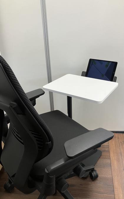 コクヨ ペルソ パーソナルテーブル チルトタイプ 黒 2021年製 中古 