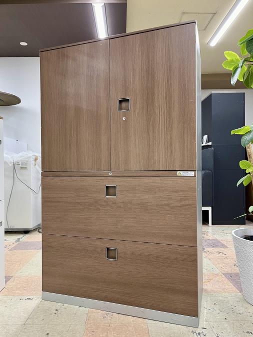 【高さ1560mmの上下書庫セット！】オカムラ　Okamura　レクトライン　上下書庫　キャビネット　木目　2段　収納　保管　上長　病院　分類　レア　大分　宮崎　佐賀　長崎　鹿児島　熊本　福岡　沖縄　九州
                        レクトライン
                                    中古
            