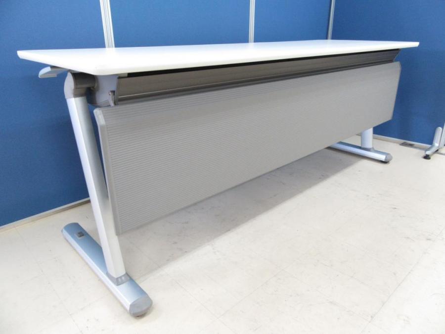 【8台入荷】サイドスタックテーブル 幅1800mm 奥行450mm コクヨ製■会議室・セミナー等に重宝されております！【フラップ式会議テーブル】
                        その他シリーズ
                                    中古
            