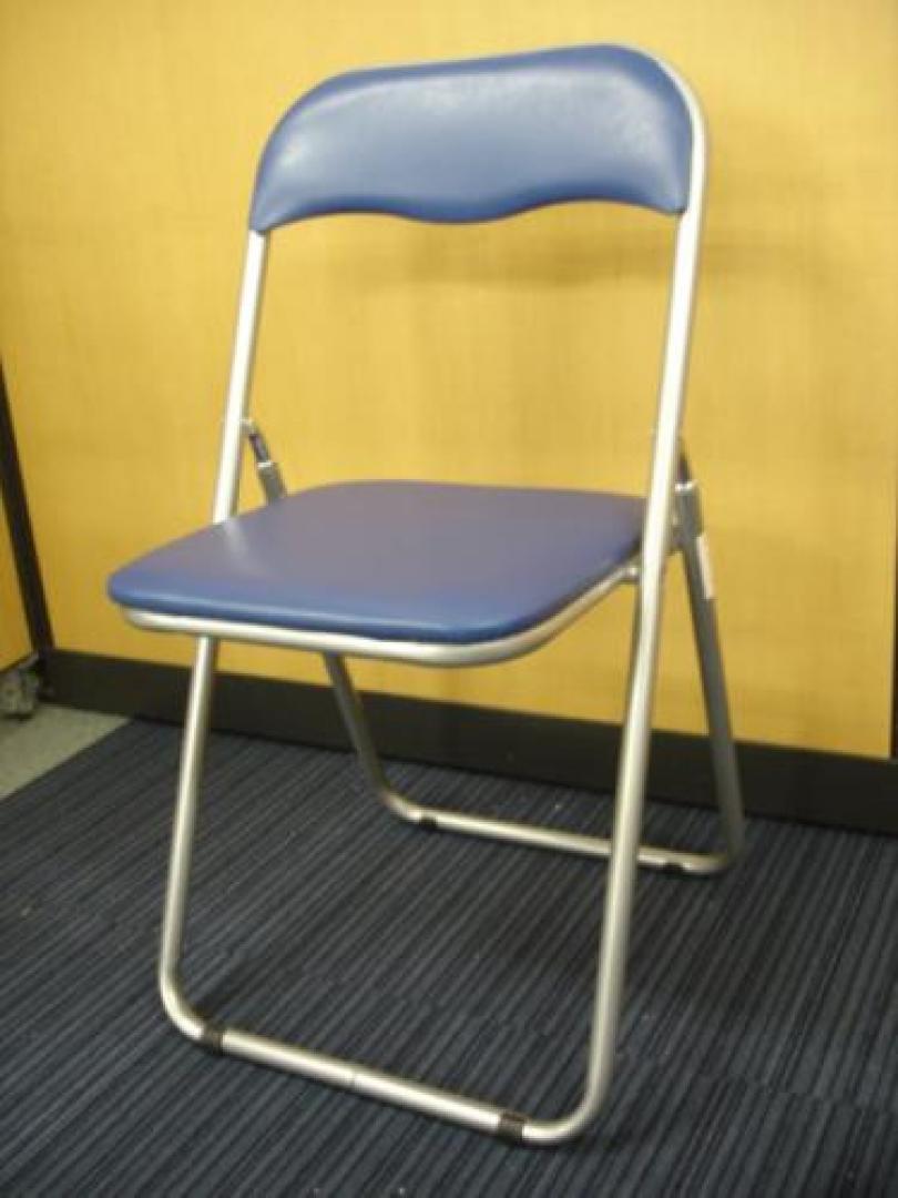【在庫品限り!!】定価の70％ＯＦＦ！折りたたみイス　■在庫残り 71脚あります■ブルー【会議チェア】
                                    新品
            