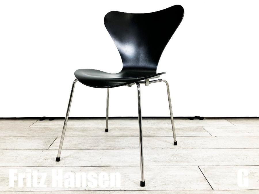 Fritz Hansen フリッツハンセン セブンチェア スタッキングチェア ① 中古】セブンチェア フリッツハンセン スタッキングチェア