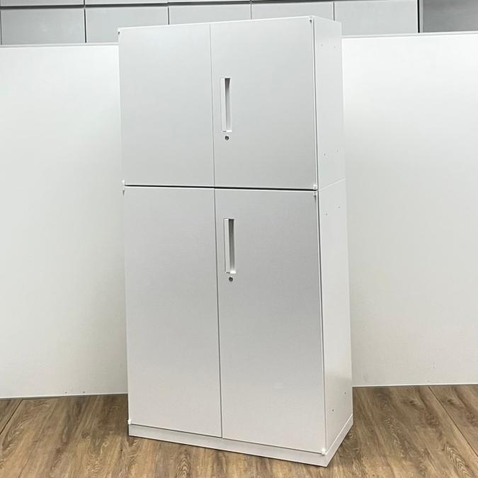 ウチダ製　HSシリーズ　ホワイトカラー　上2段、下3段収納可能　両開き書庫　上下書庫セット！！
                        HSシリーズ
                                    中古
            