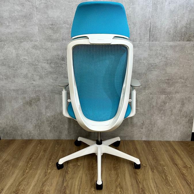 中古】シルフィーメッシュ オカムラ/okamura 肘付ハイバック