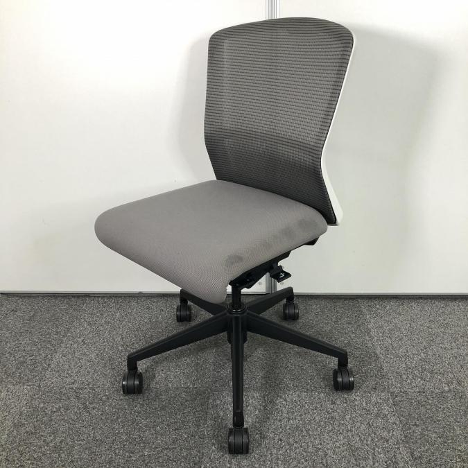 中古】エルフィ ウチダ/UCHIDA 肘無ミドルバックチェア 482378 - 中古オフィス家具ならオフィスバスターズ