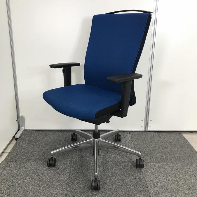 中古】プント CRS-G2422F6 コクヨ/KOKUYO 肘付ハイバックチェア 482438 - 中古オフィス家具ならオフィスバスターズ