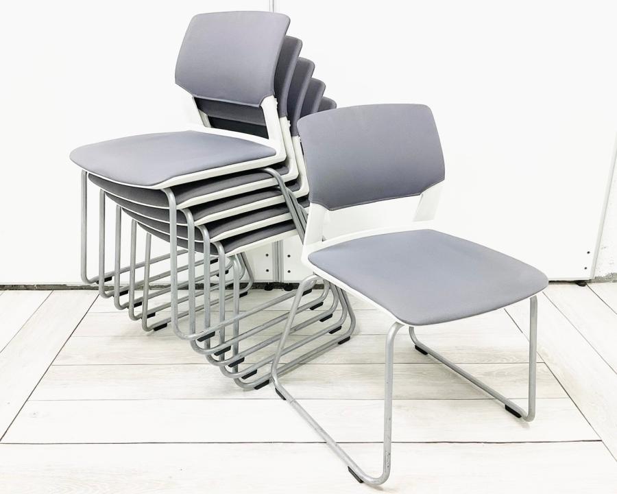 【セット商品（チェア×6脚）】多目的チェア ミーティングチェア  サークル脚 ホワイトフレーム 背カバー  オススメ(おすすめ) 大人気  ・KOKUYO/コクヨ ・会議用イス160 ※横浜本店撮影画像※
                        160シリーズ
                                    中古
            