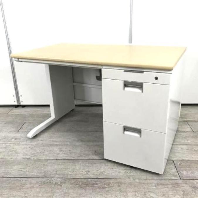 【コスパの良いワークデスク！】■イトーキ（ITOKI）　CXシリーズ　片袖デスク　W1100×D715×H700㎜　■天板：木目ナチュラル【収納も充実で使いやすい片袖机が入荷！】
                        CXデスク
                                    中古
            