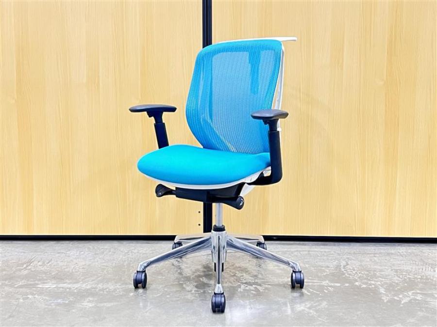 【爽やかなブルーグリーンのカラーリング！高機能の大人気オフィスシーティングが入荷！オフィスの新定番！】■オカムラ製　シルフィー　肘付きローバックチェア　■ブルーグリーンボディー×ホワイトシェル　■メッシュ　■ハンガー付/オススメ(おすすめ) /人気商品/オススメ(おすすめ) /人気商品
                        シルフィーメッシュ
                                    中古
            