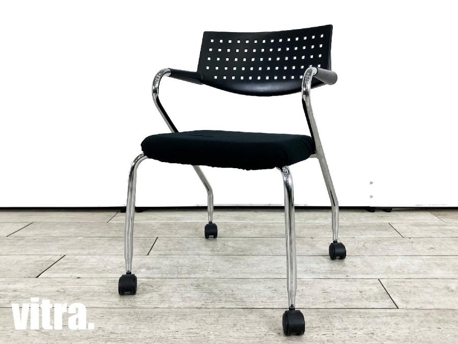 vitra/ヴィトラ　ビザロール　ブラック　ビジターチェア / スタッキングチェア　新品定価7万
                        その他シリーズ
                                    中古
            