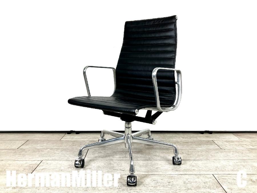 中古】イームズ アルミナム Herman Miller/ハーマンミラー 肘付ハイバックチェア 484821 - 中古オフィス家具ならオフィスバスターズ