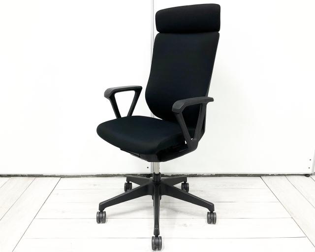 中古】エピオスチェア KE-457GBT1T1T1 イトーキ/ITOKI 肘付ハイバック 