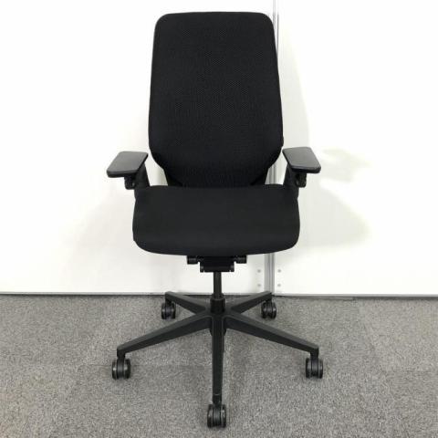 中古】ジェスチャー Steelcase/スチールケース 肘付ハイバックチェア 485107 - 中古オフィス家具ならオフィスバスターズ