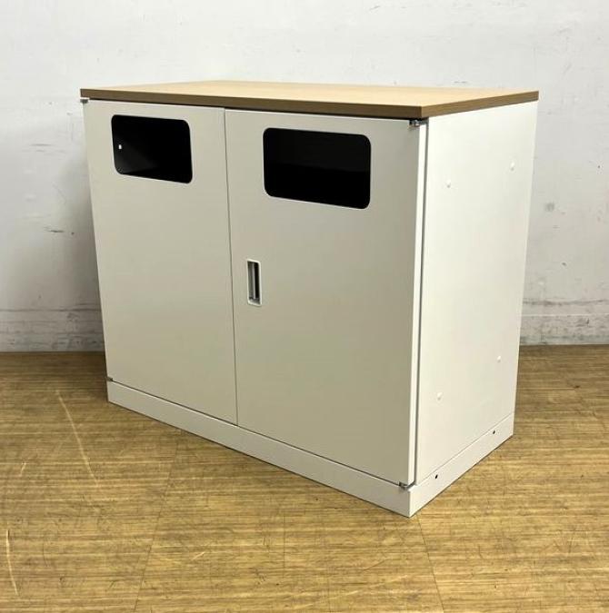 中古】 HTM-069DDN-W9 イトーキ/ITOKI ダストボックス 485155