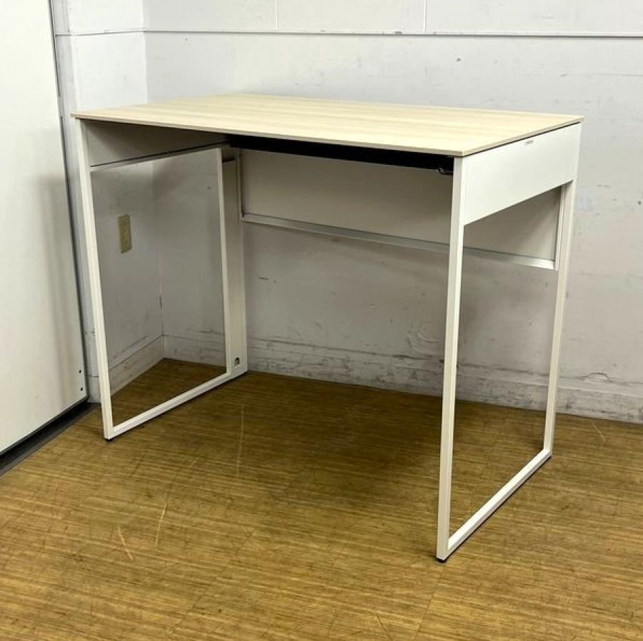 オカムラ ソリスト Soliste ハイタイプ 平机 フレーム脚オレンジレッド 塗装天板 幅1000×奥行700×高さ1000mm 3K2BLF オカムラ ソリスト Soliste ハイタイプ(高さ1000) 平机