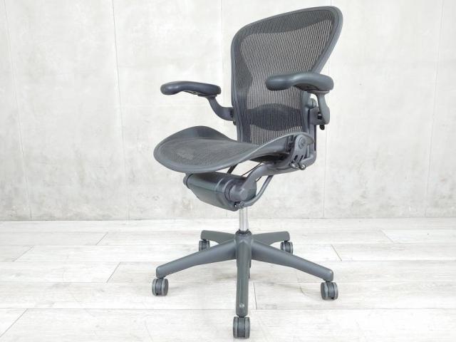 中古】アーロンチェア（ランバー フル装備） Herman Miller/ハーマンミラー 肘付ハイバックチェア 485473 -  中古オフィス家具ならオフィスバスターズ