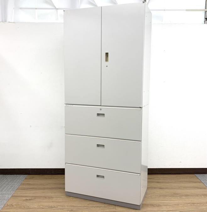 定番のコンビ書庫セット！■イトーキ/シンライン/ニューグレー/上下書庫セット
                        シンライン
                                    中古
            