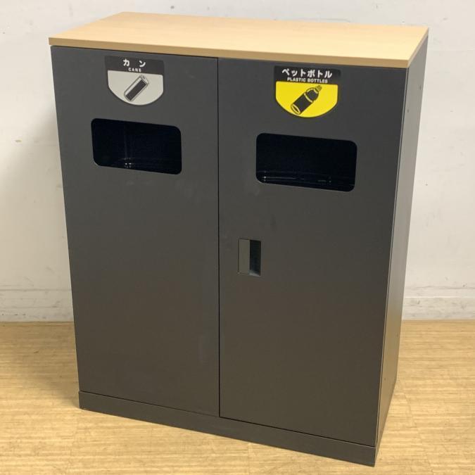 【在庫入替セール】【1台限定】【無くなり次第終了】トラッシュユニット　ダストボックス　イトーキ　esキャビネット　ブラック×木目天板
                        その他シリーズ
                                    中古
            