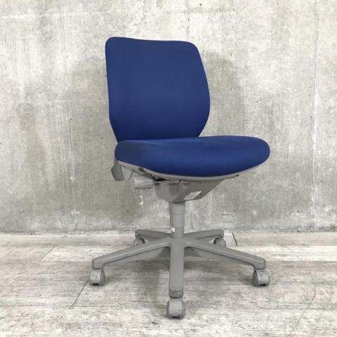 中古】セディスタチェア コクヨ/KOKUYO 肘無ローバックチェア 486314 