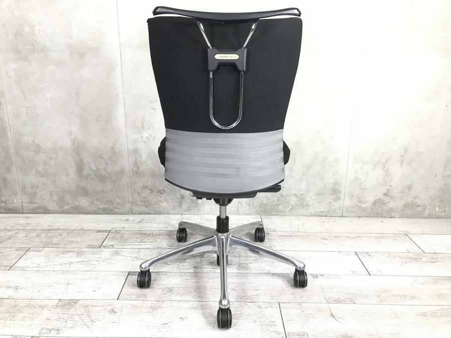 OKAMURA オカムラ オフィスチェア　フィーゴ 中古】フィーゴチェア オカムラ/okamura 肘無ミドルバックチェア