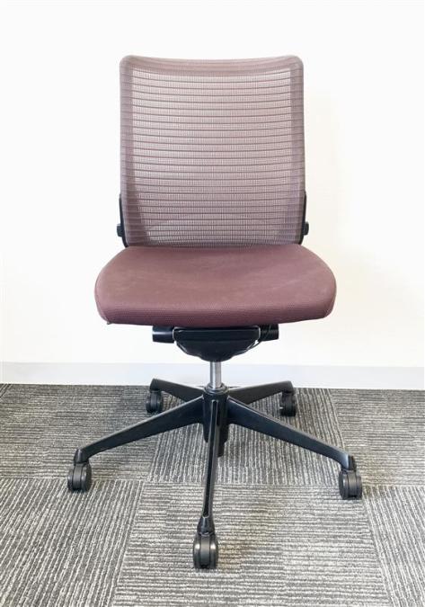 中古】コーラルチェア オカムラ/okamura 肘無ミドルバックチェア 中古】コーラルチェア オカムラ/okamura 肘無ミドルバックチェア
