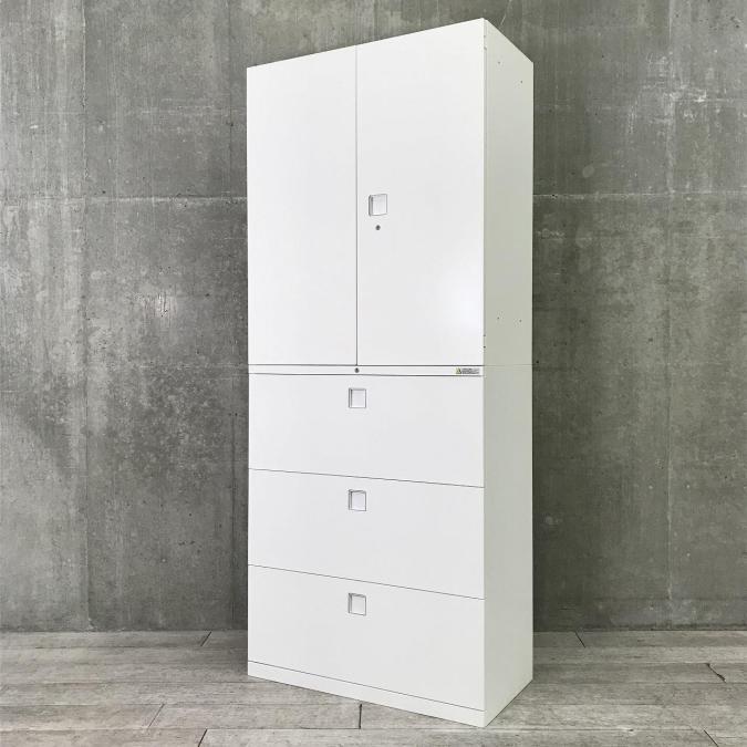 【中古】レクトライン 4BG1ZC ZA75 オカムラ/okamura ローキャビネット／ラテラル 500688 - 中古 オフィス家具ならオフィスバスターズ
