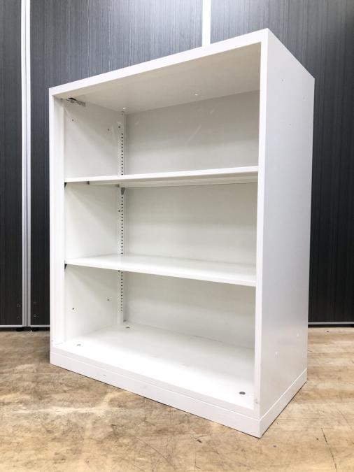 【よく使う資料やカタログ収納にオススメ！】■オカムラ製　オープン書庫　ホワイト　■扉がないので出し入れしやすい！
                        レクトライン
                                    中古
            