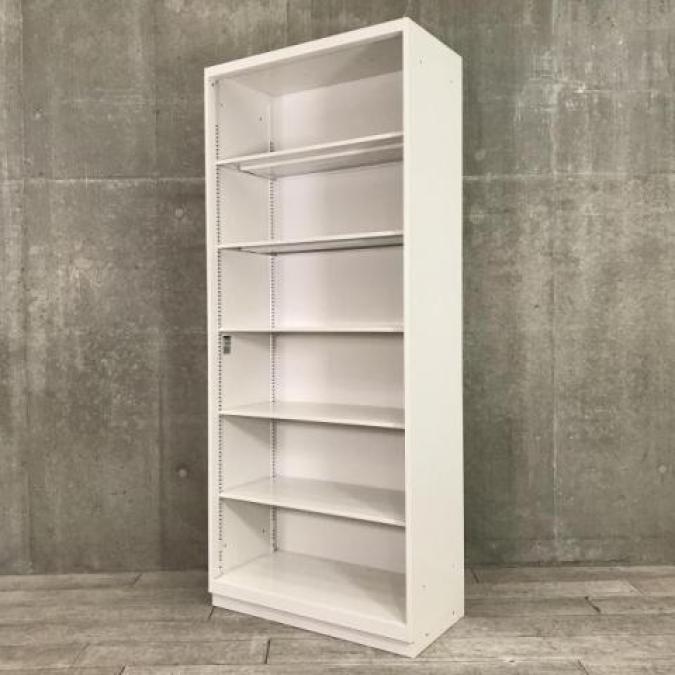 【24⑫在庫入替セール】鍵穴無しの一目で全体を確認できるキャビネット　◆イトーキ シンライン　オープンハイキャビネット　/　ホワイト　/　収納庫　/　スチールラック　/　ラック収納
                        シンライン
                                    中古
            