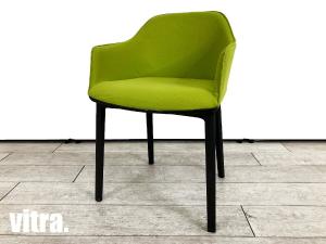 vitra/ヴィトラ　SOFTSHELL CHAIR/ソフトシェル 4レッグチェア　ロナン＆エルワン・ブルレック　グリーン系 hhstyle