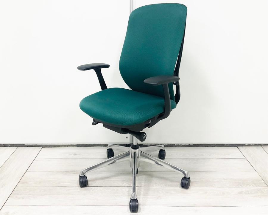 【防炎クロス仕様】大人気前傾機能付きチェア！フィット感抜群のおすすめシリーズ！
■オカムラ/シルフィークロス/グリーン
                        シルフィー
                                    中古
            