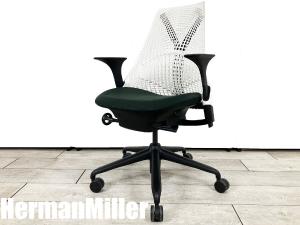 HermanMiller/ハーマンミラー　セイルチェア 肘付　AS1YA22HAN2BKBB9　前傾機能無し