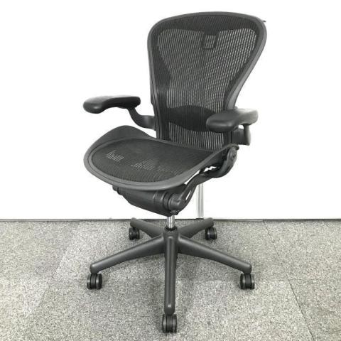 中古】アーロンチェア Herman Miller/ハーマンミラー 肘付ハイバックチェア 491106 - 中古オフィス家具ならオフィスバスターズ