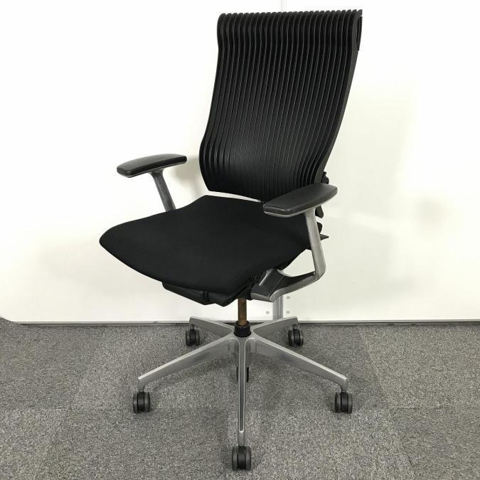 中古】スピーナチェア（エラストマー） KE-755GP-Z9T1T1 イトーキ/ITOKI 肘付ハイバックチェア 491542 -  中古オフィス家具ならオフィスバスターズ