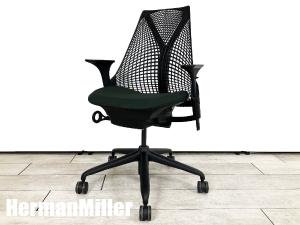 HermanMiller/ハーマンミラー　セイルチェア　ノワール　前傾機能付き　現行アーム仕様【WS】