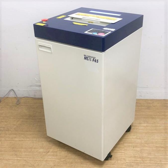 オフィスにオススメ　大量裁断可能な明光商会製の高機能シュレッダー MSX-F65　セキュリティ対策に是非
                        MSXシリーズ
                                    中古
            