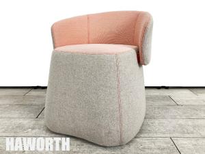 HAWORTH/ヘイワース　cassina ixc / カッシーナ イクスシー　チック プフ ラウンジチェア　パトリシア・ウルキオラ　グレーｘピンク