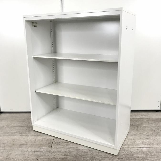 【見える化にフォーカスしたオープン書庫！】■コクヨ（KOKUYO）製　エディア（EDIA）　オープン書庫　■ホワイト　■ベース/天板付き
                        エディア
                                    中古
            