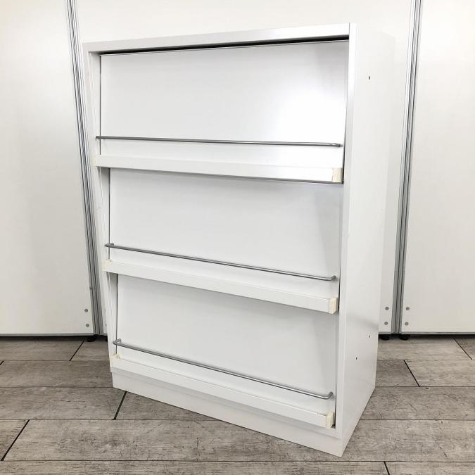 希少/雑誌/カタログ/パンフレット　コクヨ（KOKUYO）　エディアシリーズ　雑誌架　3段　ホワイト　幅800×400㎜
                        エディア
                                    中古
            